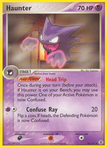 Haunter (34/112) [EX: FireRed & LeafGreen] - The Mythic Store | 24h Order Processing