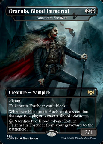 Falkenrath Forebear - Dracula, Blood Immortal [Innistrad: Crimson Vow] - The Mythic Store | 24h Order Processing