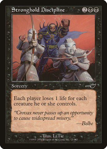 Stronghold Discipline [Nemesis] - The Mythic Store | 24h Order Processing
