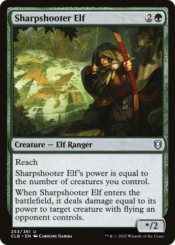 Sharpshooter Elf [Commander Legends: Battle for Baldur's Gate] - The Mythic Store | 24h Order Processing