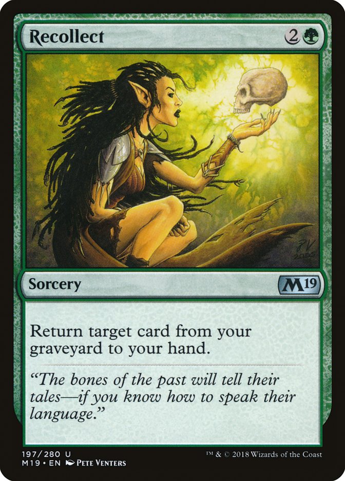 Recollect [Core Set 2019] - The Mythic Store | 24h Order Processing
