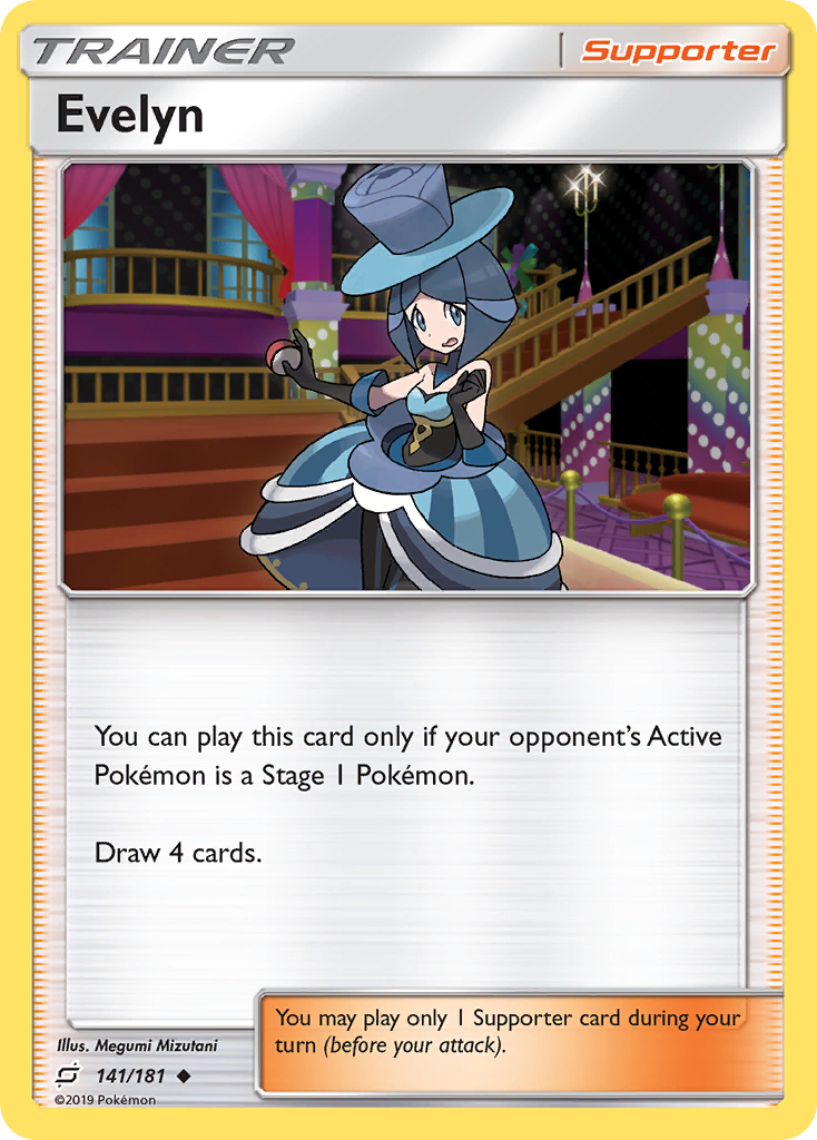 Evelyn (141/181) [Sun & Moon: Team Up] - The Mythic Store | 24h Order Processing