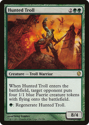 Hunted Troll [Commander 2013] - The Mythic Store | 24h Order Processing