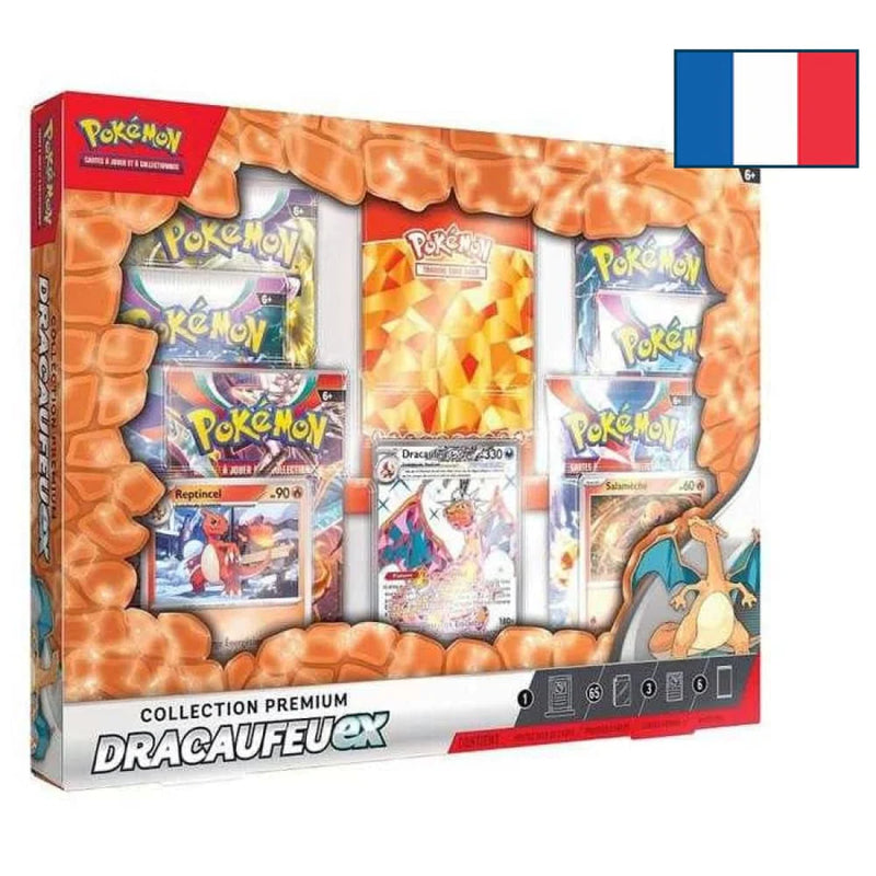 Pokemon Charizard EX Premium Collection (FR) - The Mythic Store | 24h Order Processing