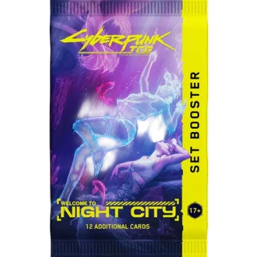 Cyberpunk TCG: Welcome to Night City - Booster Pack - The Mythic Store | 24h Order Processing