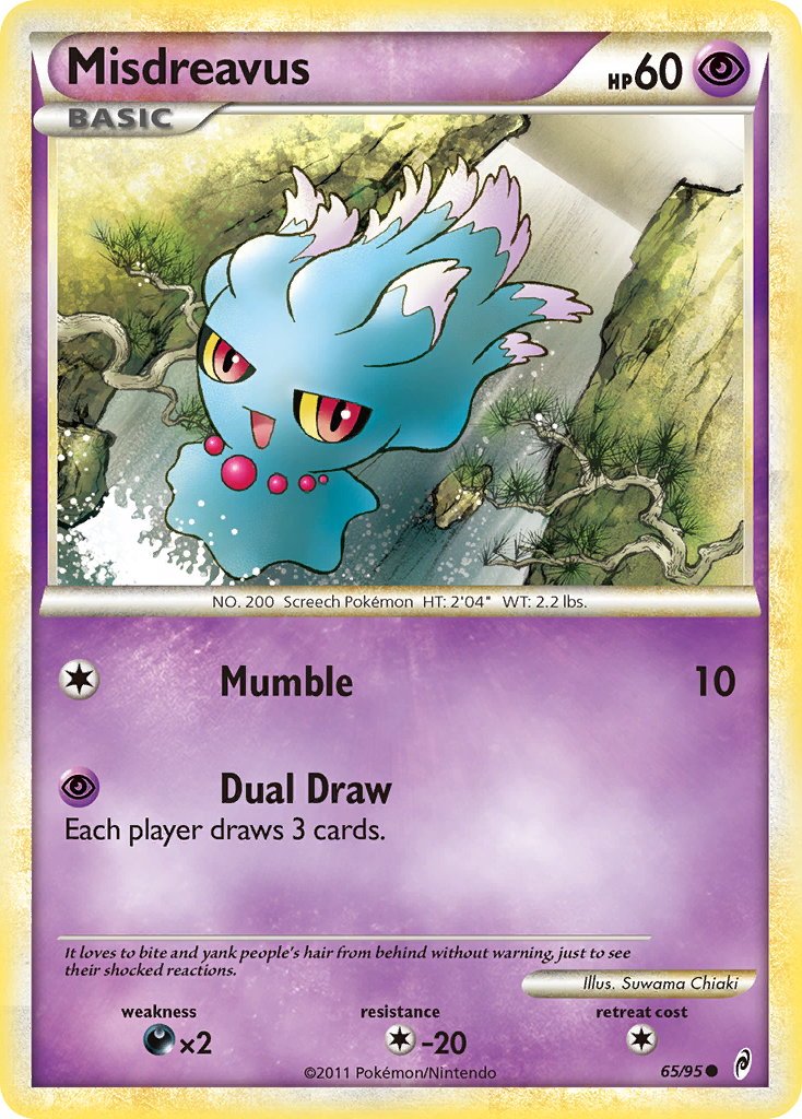 Misdreavus (65/95) [HeartGold & SoulSilver: Call of Legends] - The Mythic Store | 24h Order Processing