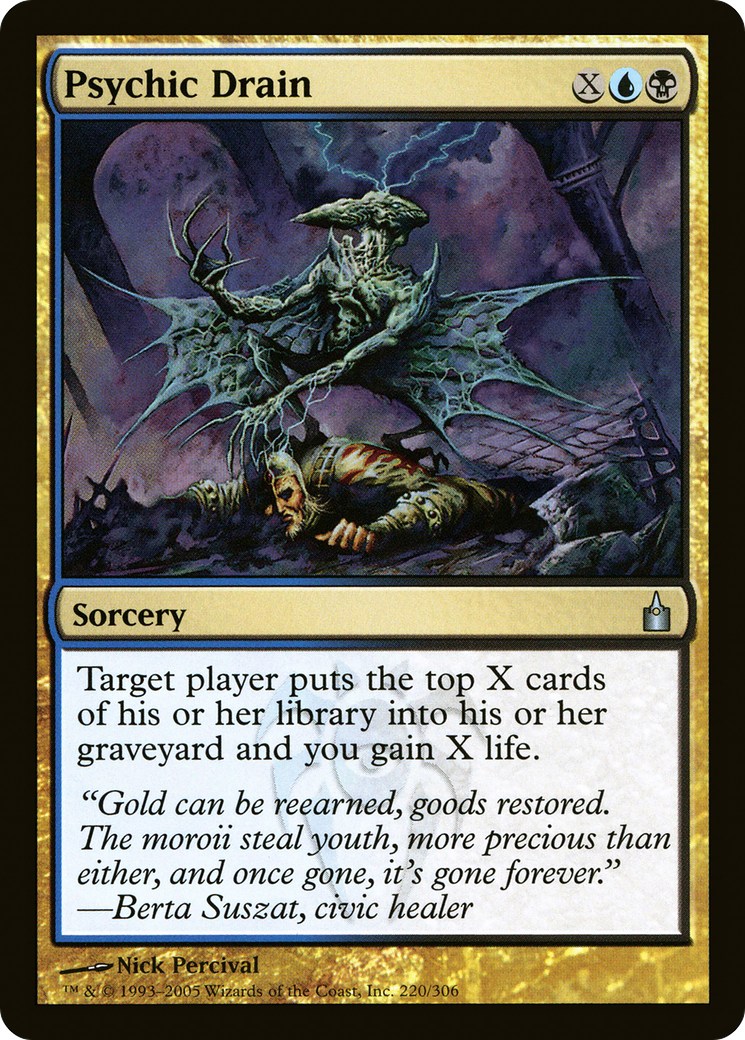 Psychic Drain [Ravnica: City of Guilds] - The Mythic Store | 24h Order Processing