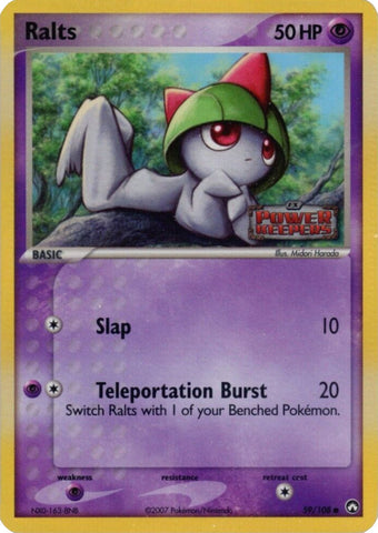 Ralts (59/108) (Stamped) [EX: Power Keepers] - The Mythic Store | 24h Order Processing