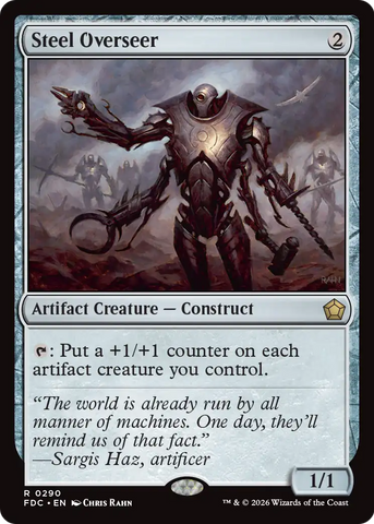 Steel Overseer [Foundations Commander] - The Mythic Store | 24h Order Processing