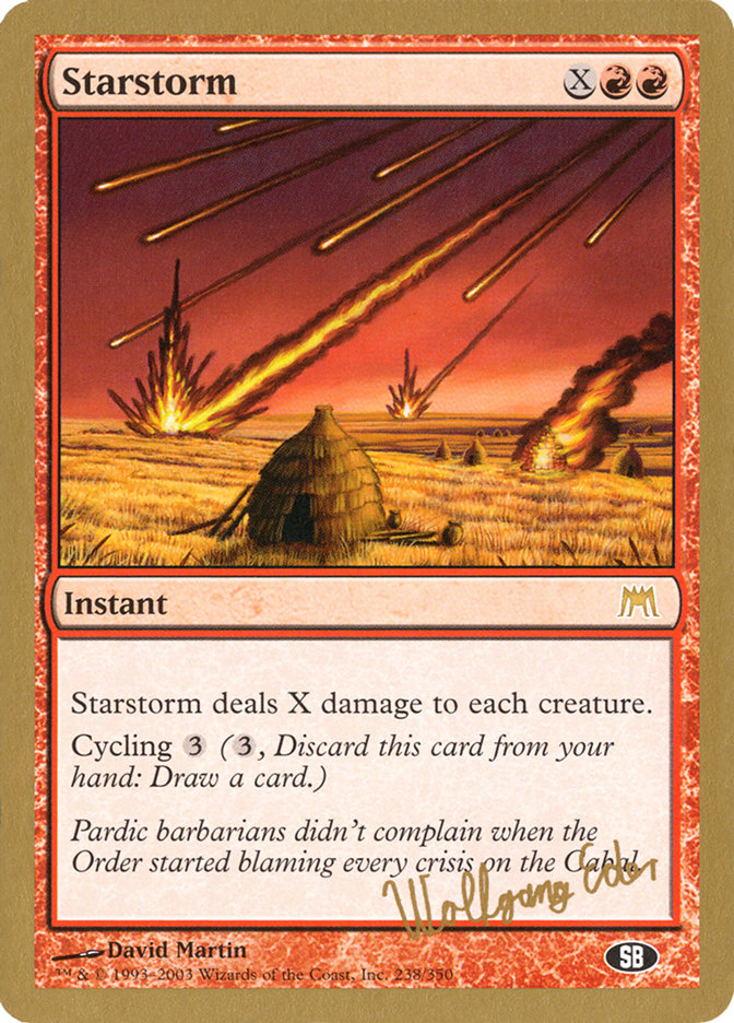 Starstorm (Wolfgang Eder) (SB) [World Championship Decks 2003] - The Mythic Store | 24h Order Processing
