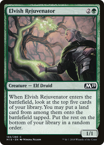 Elvish Rejuvenator [Core Set 2019] - The Mythic Store | 24h Order Processing