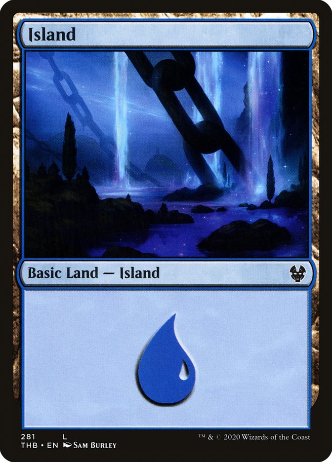Island (281) [Theros Beyond Death] - The Mythic Store | 24h Order Processing