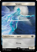 Spirit // Food (0024) Double-Sided Token (Surge Foil) [The Lord of the Rings: Tales of Middle-Earth Tokens] - The Mythic Store | 24h Order Processing