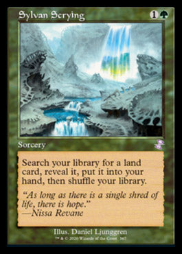 Sylvan Scrying (Timeshifted) [Time Spiral Remastered] - The Mythic Store | 24h Order Processing