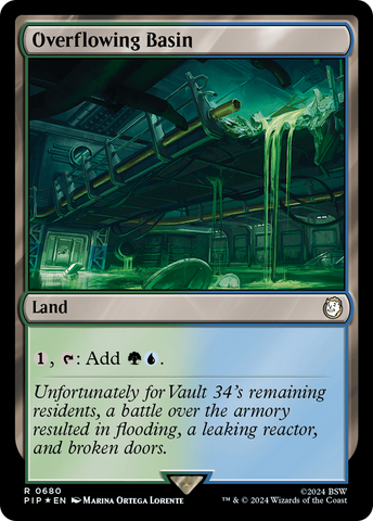 Overflowing Basin (Surge Foil) [Fallout] - The Mythic Store | 24h Order Processing
