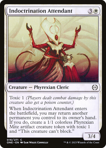 Indoctrination Attendant [Phyrexia: All Will Be One] - The Mythic Store | 24h Order Processing