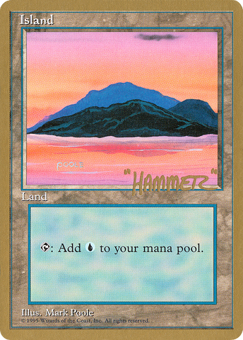 Island (shr369) (Shawn "Hammer" Regnier) [Pro Tour Collector Set] - The Mythic Store | 24h Order Processing