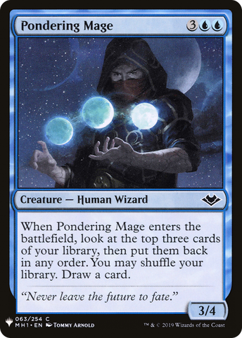 Pondering Mage [Mystery Booster] - The Mythic Store | 24h Order Processing