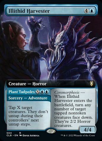 Illithid Harvester // Plant Tadpoles (Extended Art) [Commander Legends: Battle for Baldur's Gate] - The Mythic Store | 24h Order Processing