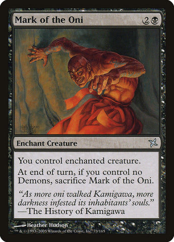 Mark of the Oni [Betrayers of Kamigawa] - The Mythic Store | 24h Order Processing