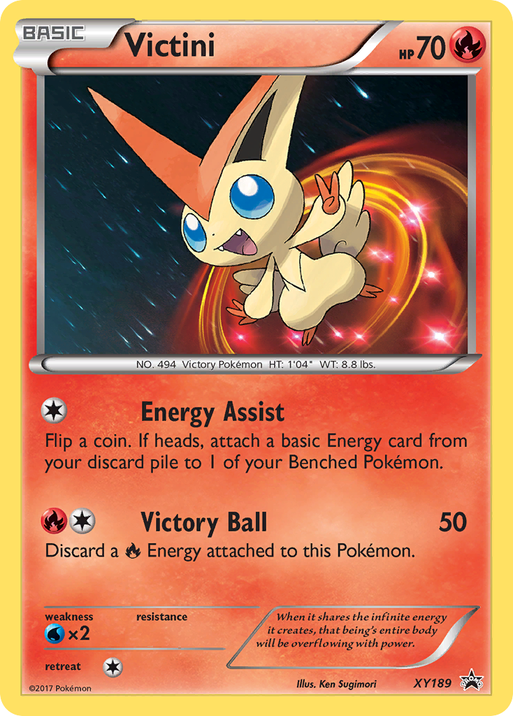 Victini (XY189) [XY: Black Star Promos] - The Mythic Store | 24h Order Processing