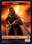 Human (001) // Human (010) Double-Sided Token [Innistrad: Crimson Vow Tokens] - The Mythic Store | 24h Order Processing