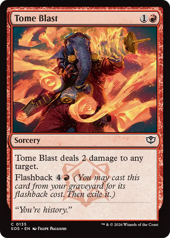 Tome Blast [Secrets of Strixhaven] - The Mythic Store | 24h Order Processing