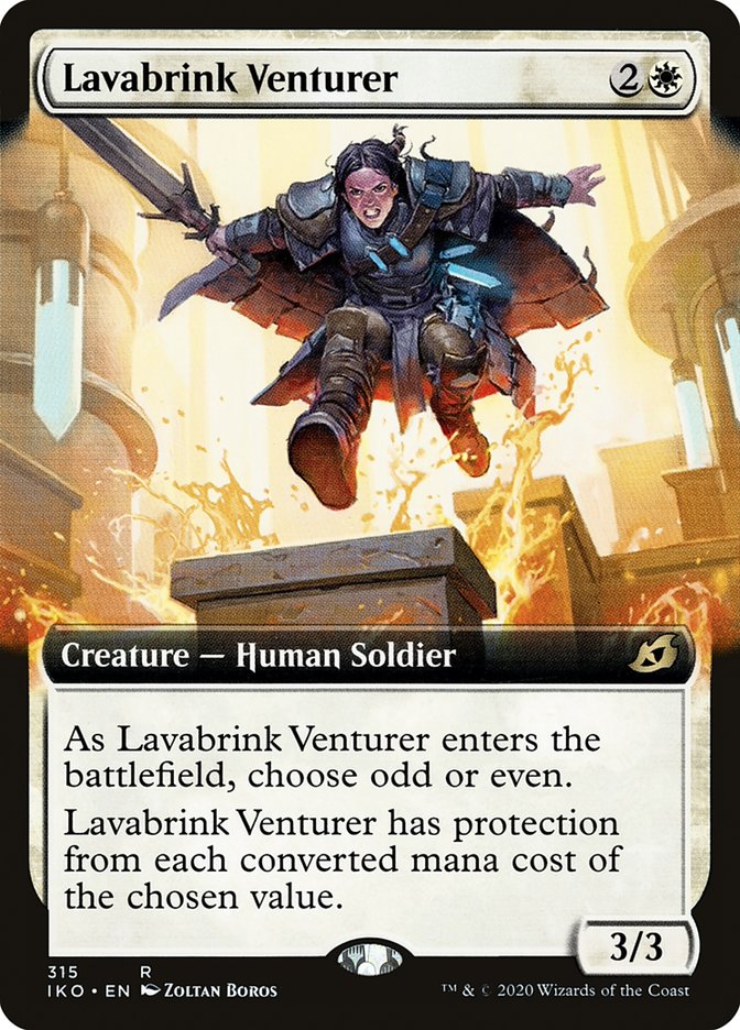 Lavabrink Venturer (Extended Art) [Ikoria: Lair of Behemoths] - The Mythic Store | 24h Order Processing