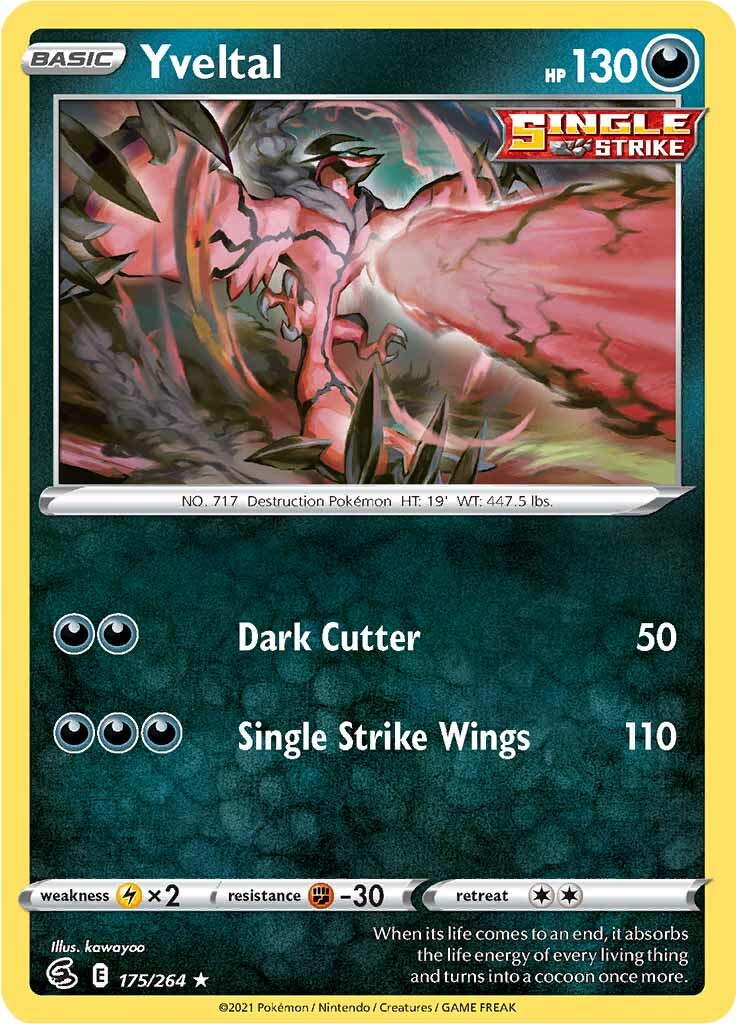 Yveltal (175/264) [Sword & Shield: Fusion Strike] - The Mythic Store | 24h Order Processing