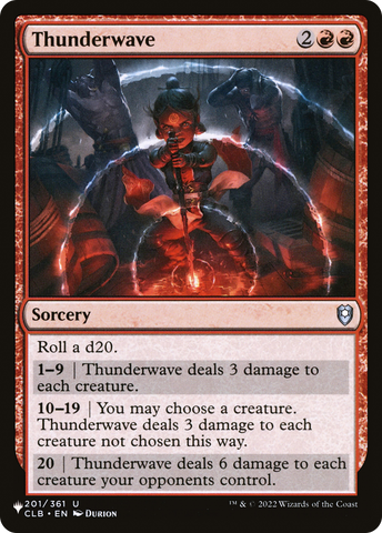 Thunderwave [The List] - The Mythic Store | 24h Order Processing