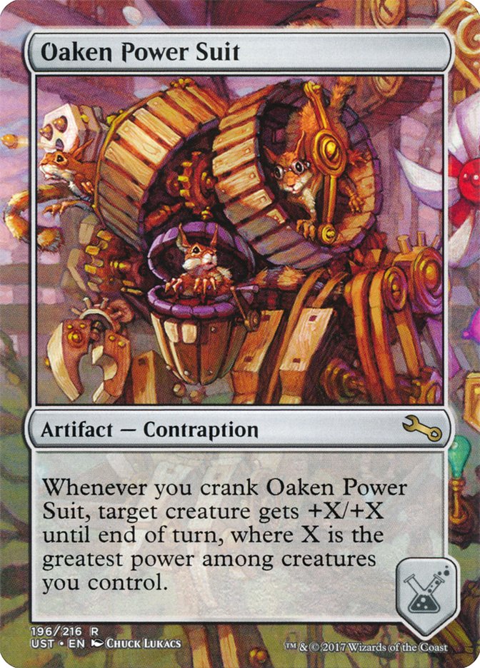 Oaken Power Suit [Unstable] - The Mythic Store | 24h Order Processing