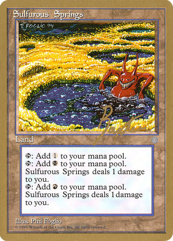 Sulfurous Springs (George Baxter) [Pro Tour Collector Set] - The Mythic Store | 24h Order Processing