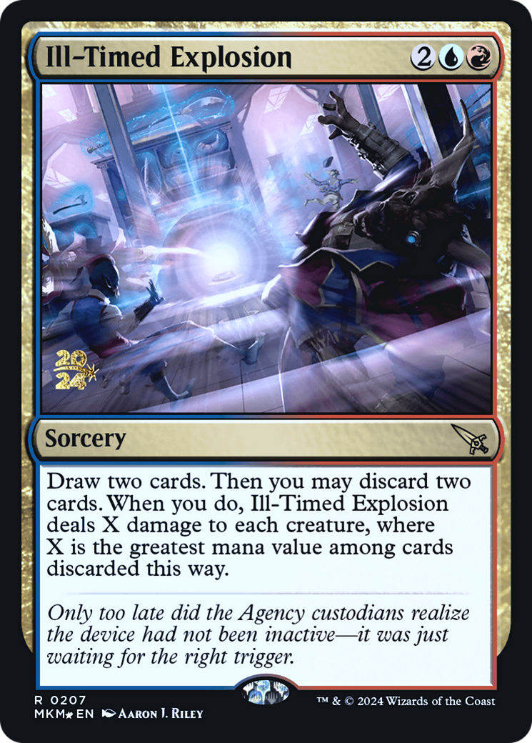 Ill-Timed Explosion [Murders at Karlov Manor Prerelease Promos] - The Mythic Store | 24h Order Processing