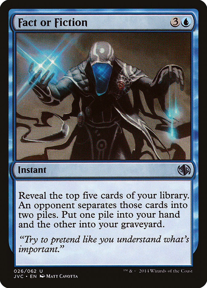 Fact or Fiction [Duel Decks Anthology] - The Mythic Store | 24h Order Processing