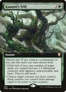 Kamahl's Will (Extended Art) [Commander Legends] - The Mythic Store | 24h Order Processing