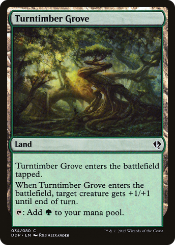 Turntimber Grove [Duel Decks: Zendikar vs. Eldrazi] - The Mythic Store | 24h Order Processing