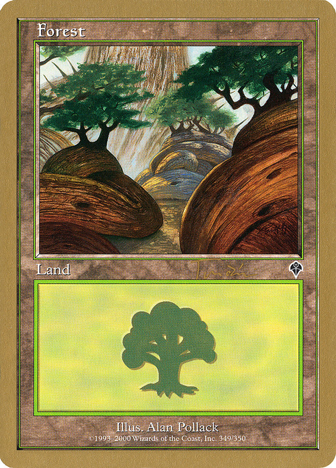 Forest (jt349a) (Jan Tomcani) [World Championship Decks 2001] - The Mythic Store | 24h Order Processing