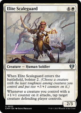 Elite Scaleguard [Commander Masters] - The Mythic Store | 24h Order Processing