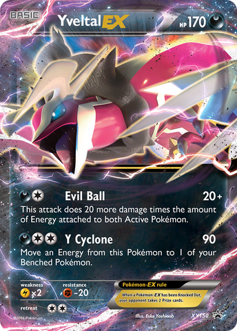 Yveltal EX (XY150) [XY: Black Star Promos] - The Mythic Store | 24h Order Processing