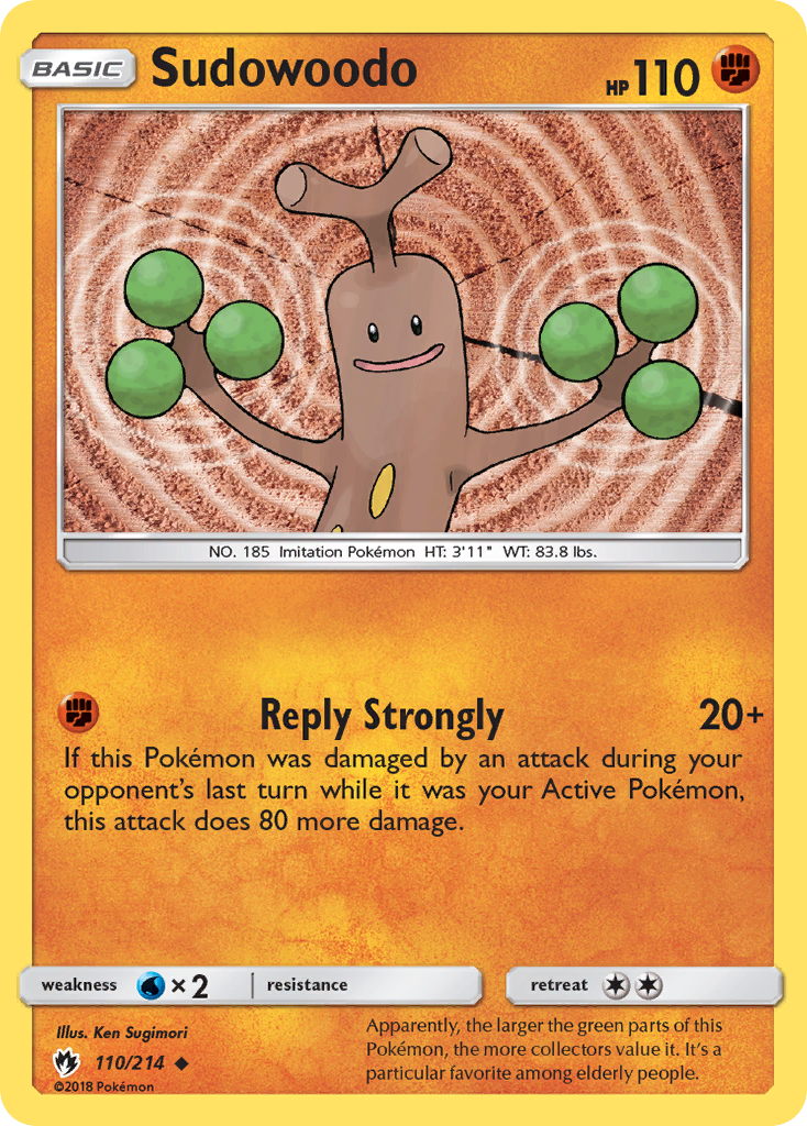 Sudowoodo (110/214) [Sun & Moon: Lost Thunder] - The Mythic Store | 24h Order Processing