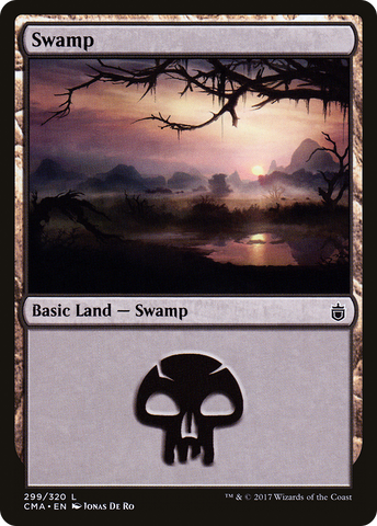 Swamp (299) [Commander Anthology] - The Mythic Store | 24h Order Processing