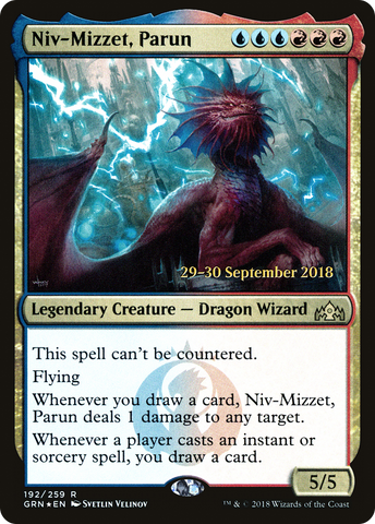 Niv-Mizzet, Parun [Guilds of Ravnica Prerelease Promos] - The Mythic Store | 24h Order Processing