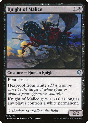 Knight of Malice [Dominaria] - The Mythic Store | 24h Order Processing