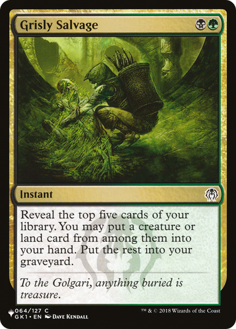 Grisly Salvage [The List] - The Mythic Store | 24h Order Processing