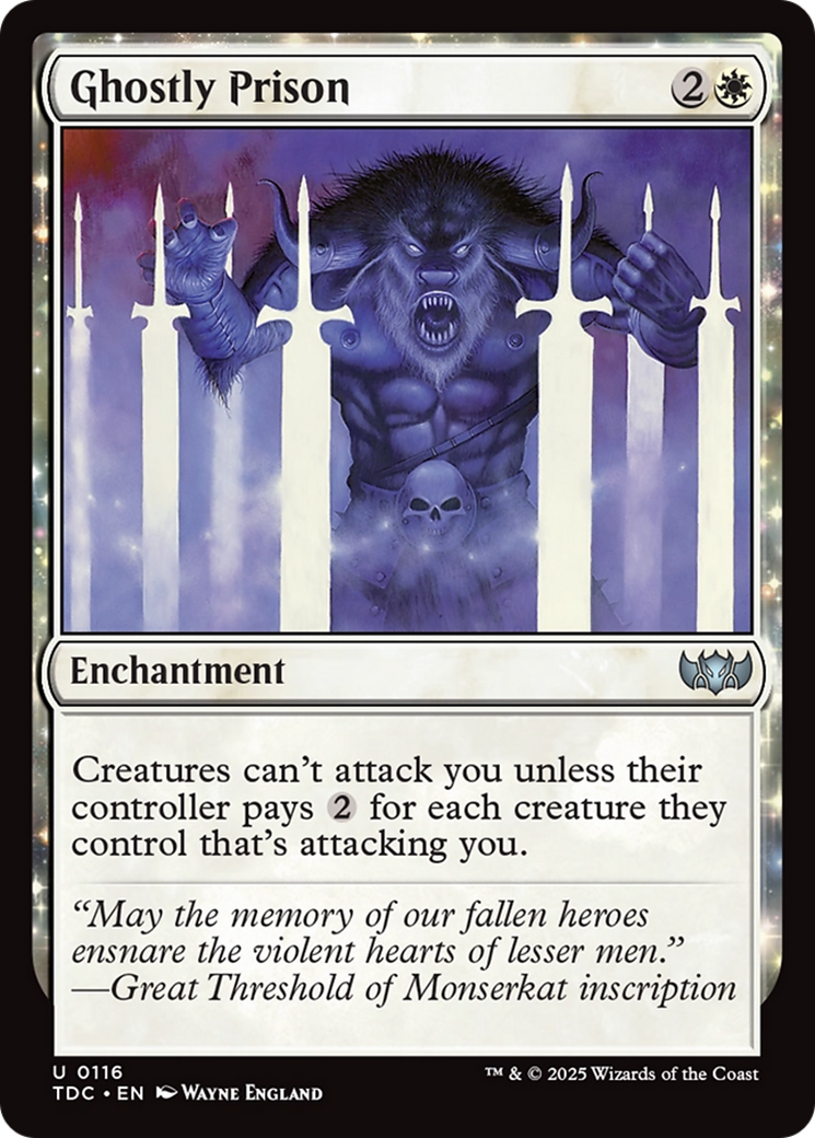 Ghostly Prison [Tarkir: Dragonstorm Commander] - The Mythic Store | 24h Order Processing