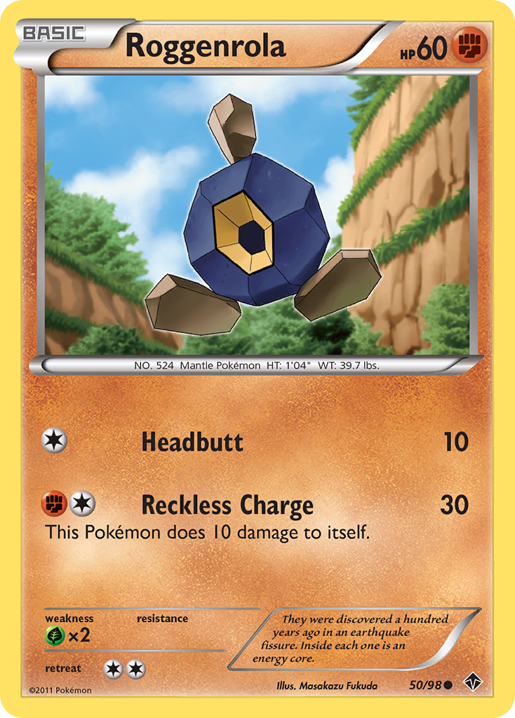 Roggenrola (50/98) [Black & White: Emerging Powers] - The Mythic Store | 24h Order Processing