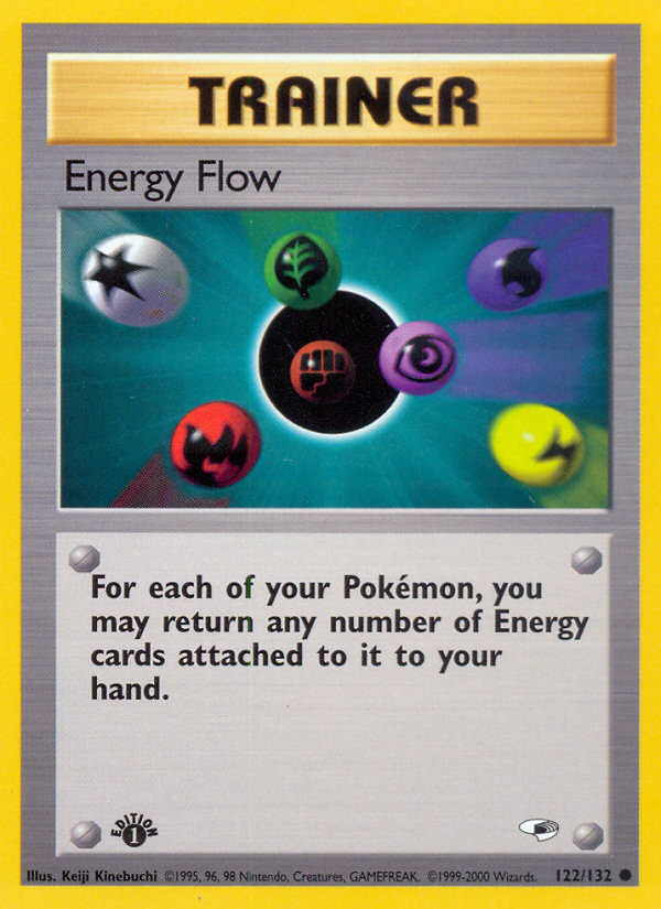 Energy Flow (122/132) [Gym Heroes 1st Edition] - The Mythic Store | 24h Order Processing