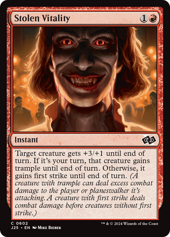 Stolen Vitality [Foundations Jumpstart] - The Mythic Store | 24h Order Processing