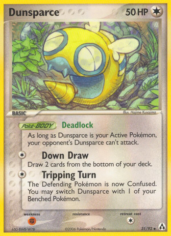 Dunsparce (31/92) [EX: Legend Maker] - The Mythic Store | 24h Order Processing