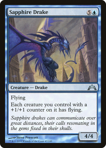 Sapphire Drake [Gatecrash] - The Mythic Store | 24h Order Processing